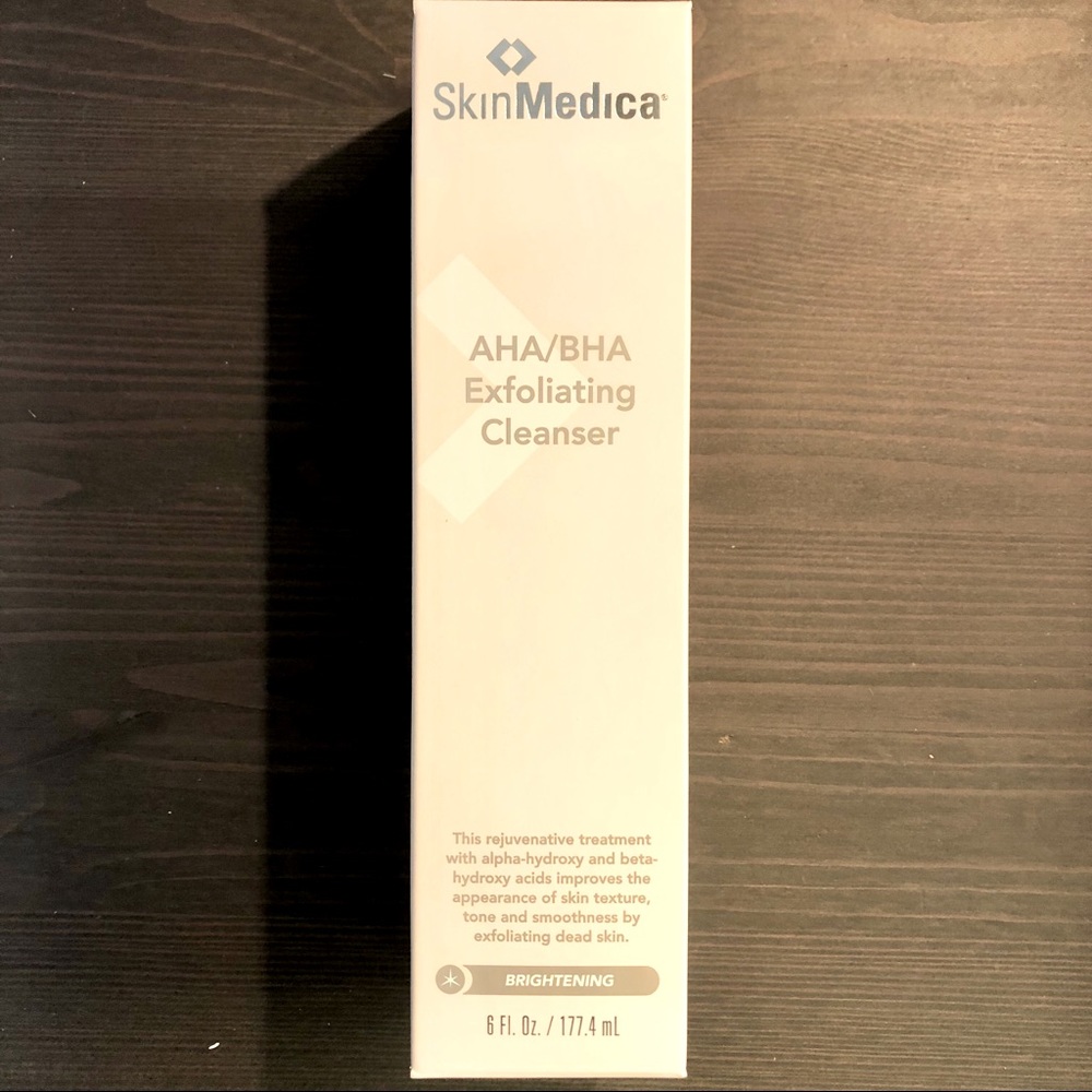 SkinMedica AHA/BHA Exfoliating/Brightening Cleanser, unopened